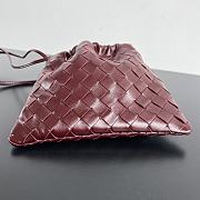 Colestore Bottega Veneta Leather Dustbag in Red21x16.6x1cm - 2