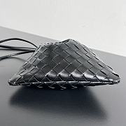 Colestore Bottega Veneta Leather Dustbag in Black 21x16.6x1cm - 6