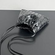Colestore Bottega Veneta Leather Dustbag in Black 21x16.6x1cm - 2