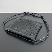 Colestore Bottega Veneta Leather Dustbag in Black 21x16.6x1cm - 4