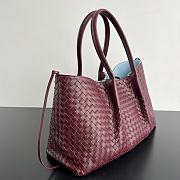 Colestore Bottega Veneta Pinacoteca Medium Madder brown/lunar 23x43x14.5cm - 5