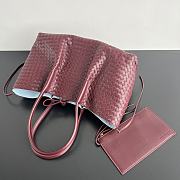 Colestore Bottega Veneta Pinacoteca Medium Madder brown/lunar 23x43x14.5cm - 3