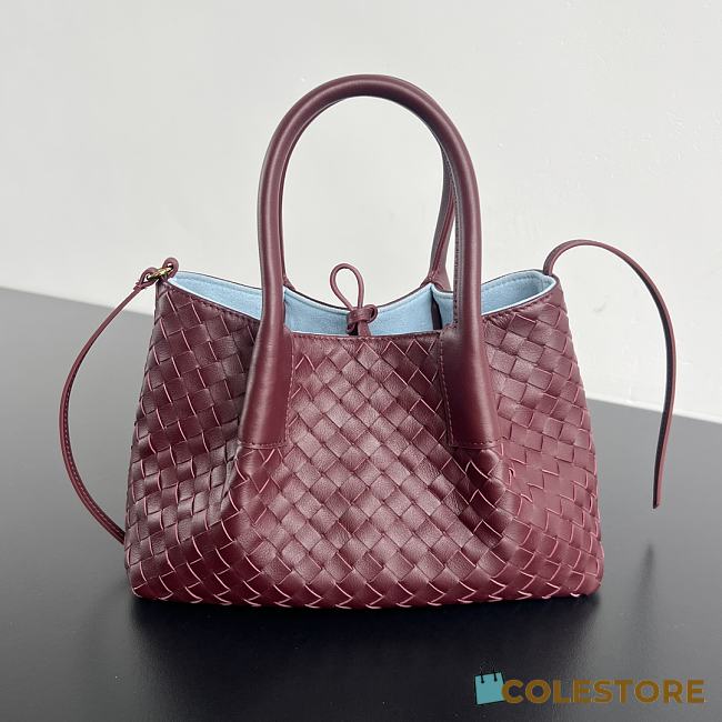 Colestore Bottega Veneta Pinacoteca Small Madder brown/lunar 15x24x12cm - 1