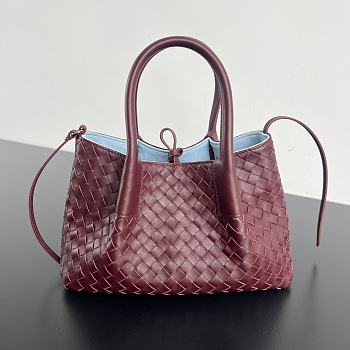 Colestore Bottega Veneta Pinacoteca Small Madder brown/lunar 15x24x12cm