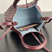 Colestore Bottega Veneta Pinacoteca Small Madder brown/lunar 15x24x12cm - 3