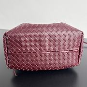 Colestore Bottega Veneta Pinacoteca Small Madder brown/lunar 15x24x12cm - 2