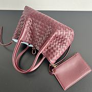 Colestore Bottega Veneta Pinacoteca Small Madder brown/lunar 15x24x12cm - 4