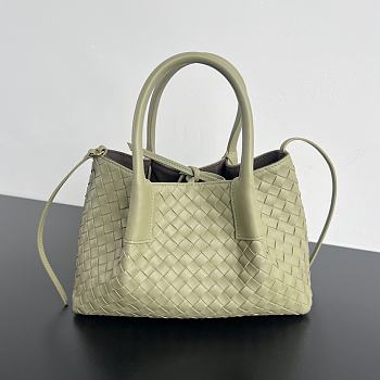 Colestore Bottega Veneta Pinacoteca Small Madder Ecru/matcha 15x24x12cm