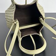 Colestore Bottega Veneta Pinacoteca Small Madder Ecru/matcha 15x24x12cm - 2