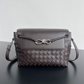 Colestore Bottega Veneta Small Andiamo Messenger Fondant 29x20x13cm
