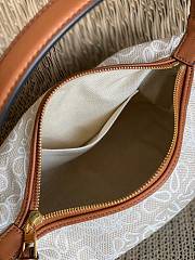 Colestore Loewe Cubi Anagram Canvas And Leather Shoulder Bag 21x17x12.5cm - 6