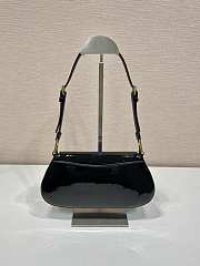 Colestore Prada Patent Leather Shoulder Bag 24x11x4cm - 4