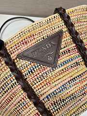 Colestore Prada Woven Raffia Basket Bag 24x24x17cm - 4