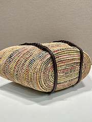 Colestore Prada Woven Raffia Basket Bag 24x24x17cm - 2