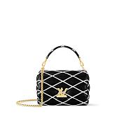 Colestore Louis Vuitton Go-14 PM Black 20x14x9cm - 1