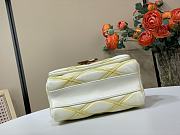 Colestore Louis Vuitton Go-14 PM White & Yellow 20x14x9cm - 6