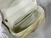 Colestore Louis Vuitton Go-14 PM White & Yellow 20x14x9cm - 5