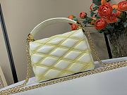 Colestore Louis Vuitton Go-14 PM White & Yellow 20x14x9cm - 4