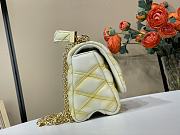 Colestore Louis Vuitton Go-14 PM White & Yellow 20x14x9cm - 3