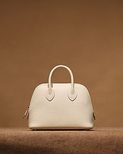 Colestore Hermes Bolide 1923 Mini Bag Evercolor White 19cm x 14cm x 8.5cm - 5