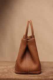 Colestore Hermes Garden Party 30 Bag Brown Gold 30x20x13cm - 5