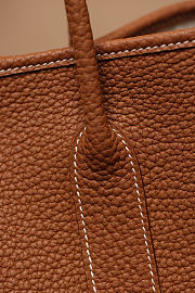 Colestore Hermes Garden Party 30 Bag Brown Gold 30x20x13cm - 2