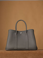 Colestore Hermes Garden Party 30 Bag Grey 30x20x13cm - 1