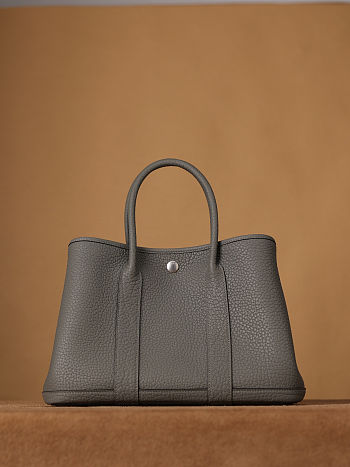 Colestore Hermes Garden Party 30 Bag Grey 30x20x13cm