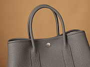 Colestore Hermes Garden Party 30 Bag Grey 30x20x13cm - 5