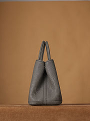 Colestore Hermes Garden Party 30 Bag Grey 30x20x13cm - 4