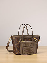 Colestore Neverfull Bandoulière Inside Out BB Brown 16.5 x 11 x 26.5cm - 6