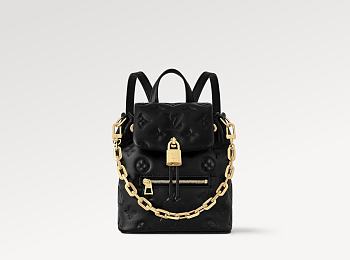 Colestore Louis Vuitton Coussin Backpack Mini in Black 20 x 7.5 x 15cm