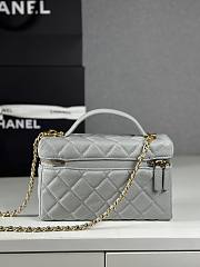 Colestore Chanel 25p lp Vanity Bag Sliver19.5x5x17cm - 2