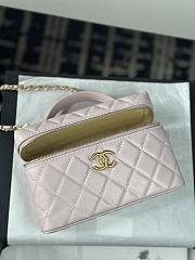 Colestore Chanel 25p lp Vanity Bag Pink 19.5x5x17cm - 6