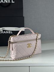 Colestore Chanel 25p lp Vanity Bag Pink 19.5x5x17cm - 5