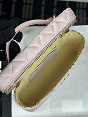 Colestore Chanel 25p lp Vanity Bag Pink 19.5x5x17cm - 3