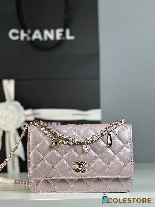 Colestore Chanel 25P Woc Pink size 19cm - 1