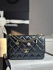 Colestore Chanel 25P Woc Black size 19cm - 1