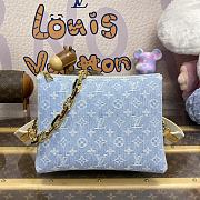 Colestore Louis Vuitton Coussin PM Sky Blue Denim 26 x 20 x 12 cm - 1