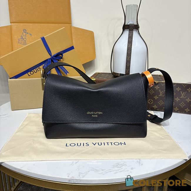 Colestore Louis Vuitton Low Key Messenger Black 30x18x12cm - 1