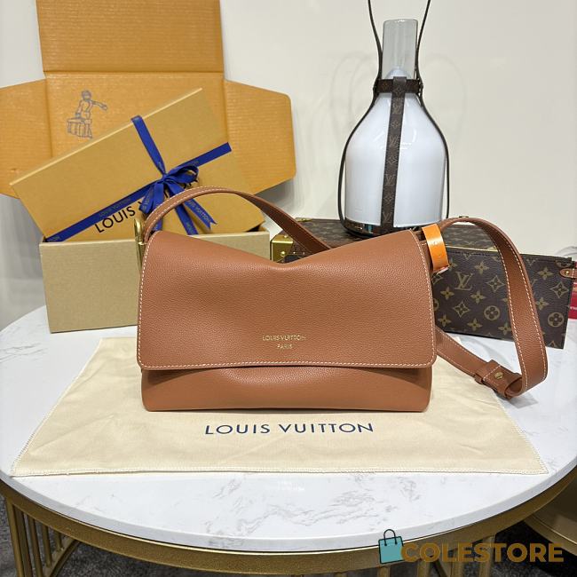 Colestore Louis Vuitton Low Key Messenger Cognac Brown 30x18x12cm - 1