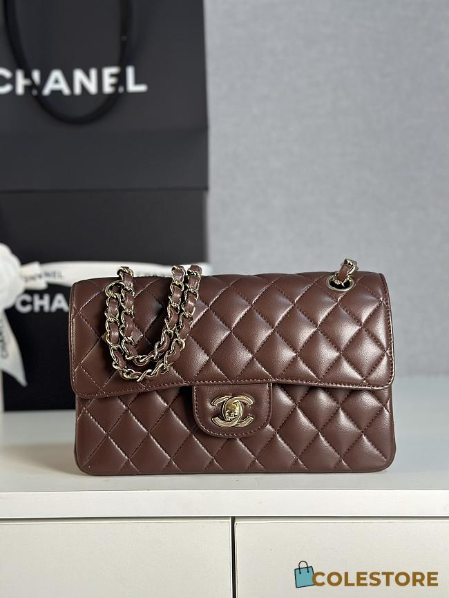 Colestore Chanel 24K CF Bodin Joyeux Chocolate Brown size 23cm - 1