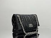 Colestore Balenciaga Medium Monaco Quilted Shoulder Bag - Black 32.5x22x9.9cm - 6