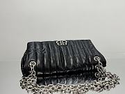 Colestore Balenciaga Medium Monaco Quilted Shoulder Bag - Black 32.5x22x9.9cm - 4