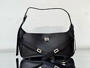 Colestore Balenciaga Bel Air Sliver Hardware Shoulder Bag in Black 35x17x10cm - 1