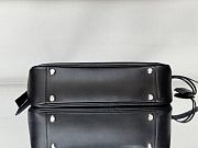 Colestore Balenciaga Bel Air Sliver Hardware Shoulder Bag in Black 35x17x10cm - 2