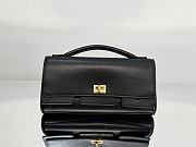 Colestore Balenciaga Bel Air Small Clutch On Strap in Black 26.9x13.9x5.3cm - 2