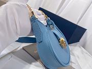 Colestore Bvlgari Serpenti Ellipse Micro Blue13x8x3.5cm - 4