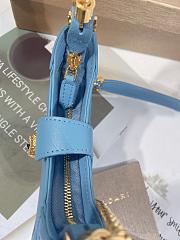 Colestore Bvlgari Serpenti Ellipse Micro Blue13x8x3.5cm - 2