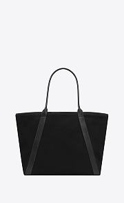 Colestore YSL Saint Laurent Rive Gauche Canvas Tote Bag 48x34cm - 6